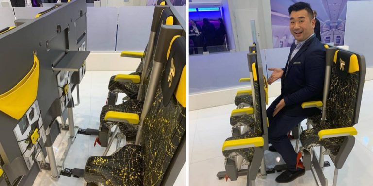 Perusahaan Ini Jual ‘Kursi Berdiri’ untuk Penumpang Pesawat