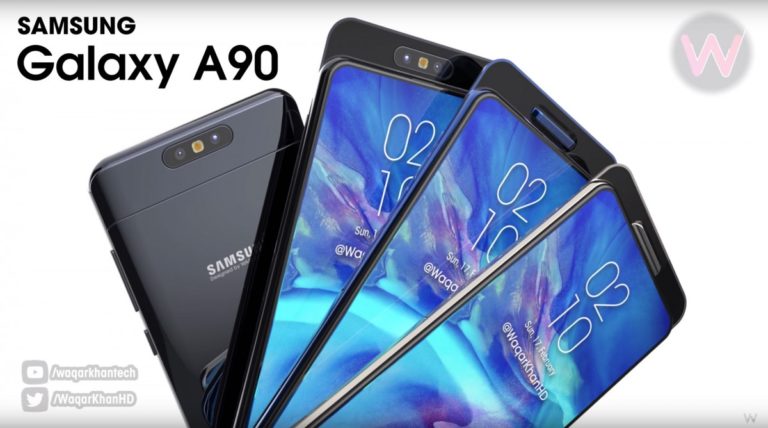 Bocoran Spesifikasi Samsung Galaxy A90, Ada “Kamera Berputar” 48MP!