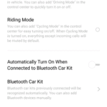 driving mode