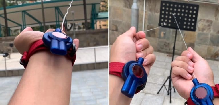 Wow! Pria Ini Ciptakan ‘Senjata’ Mirip Jaring Spiderman