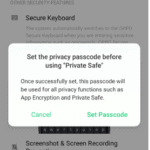oppo F11 private safe