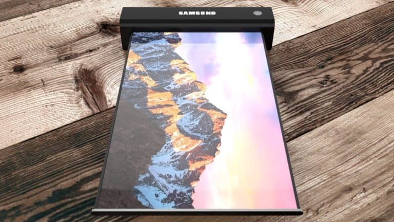 Smartphone gulung