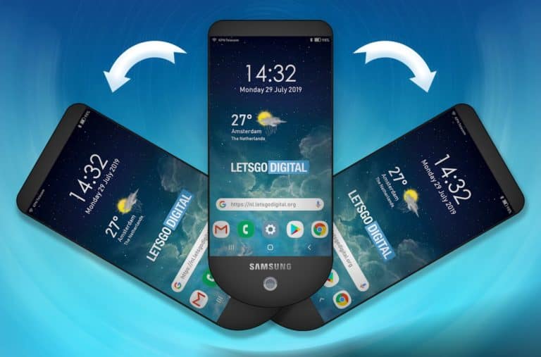 Samsung Siapkan Ponsel Tiga Layar, Mirip Kipas