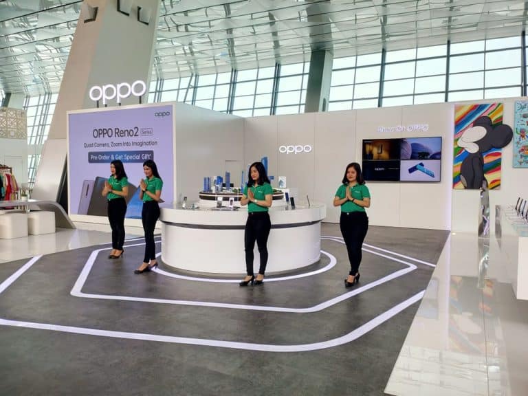 Pertama di Asia Tenggara, Oppo Store Resmi Dibuka di Bandara Soetta