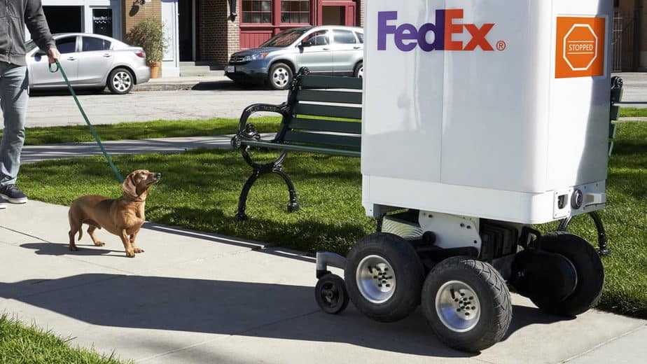 Robot FedEx