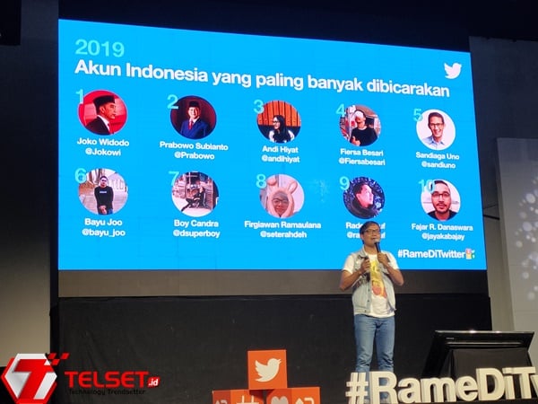 Jokowi kalahkan Prabowo Twitter