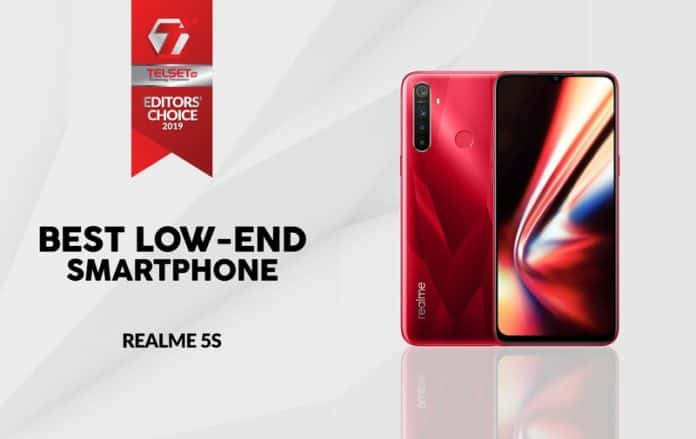 Telset Editor’s Choice Best Low-End Smartphone Realme 5s