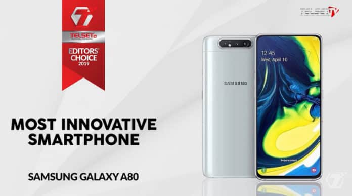 Most Innovative Smartphone Samsung Galaxy A80