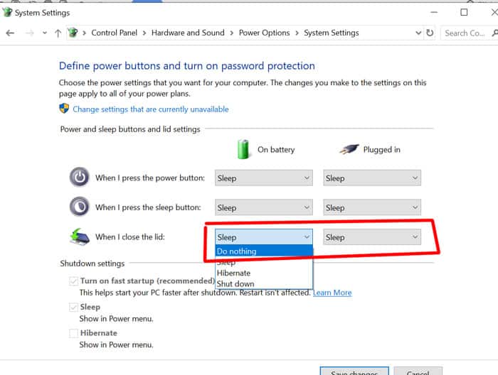 Cara Laptop Windows Tidak Standby atau Mati Saat Layar Ditutup