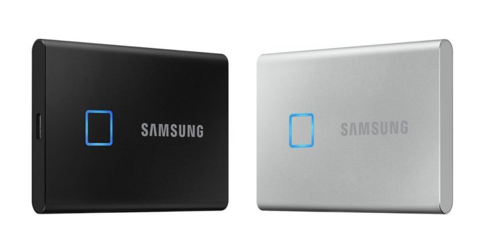 SSD External Fingerprint Samsung