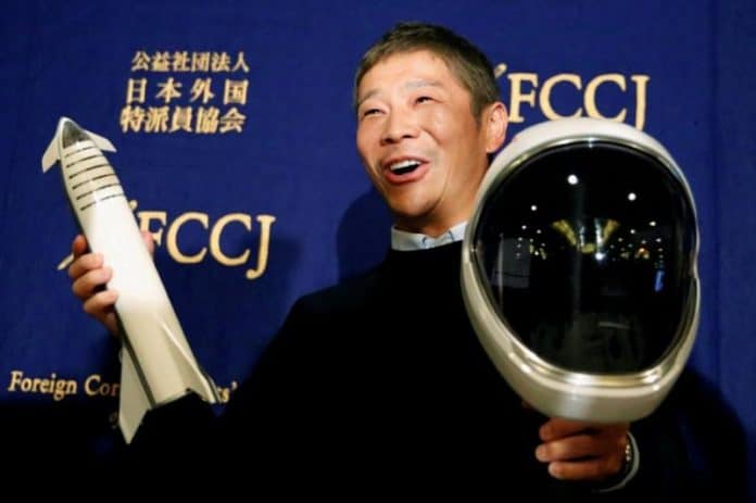 Miliarder Jepang Yusaku Maezawa Plesir ke Bulan