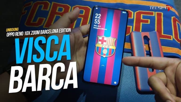 OPPO Reno 10x Zoom FC Barcelona Edition Unboxing