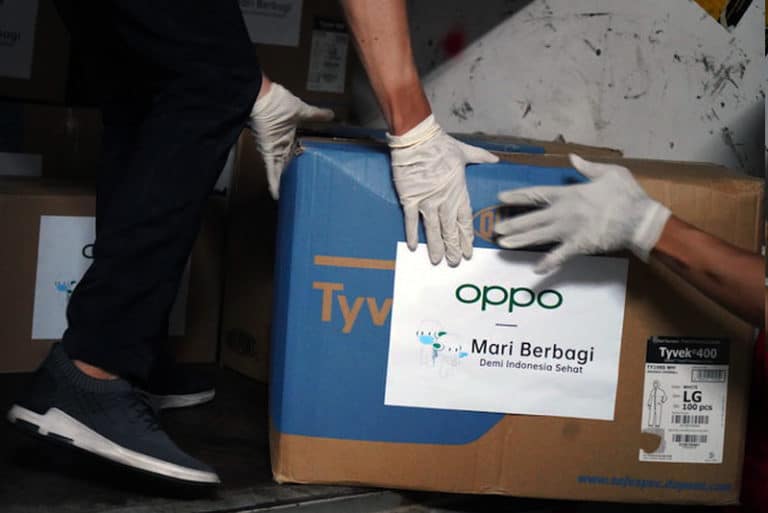 Bantuan APD Oppo
