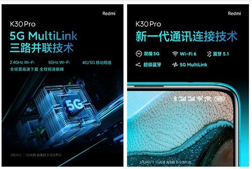 Multilink 5G Redmi K30 Pro