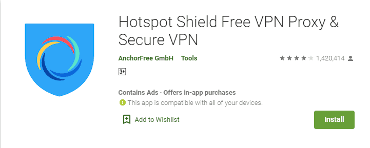 Hotspot Shield Free 