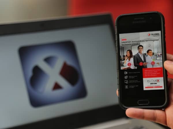 Telkomsel CloudX Presiden Jokowi Ratas