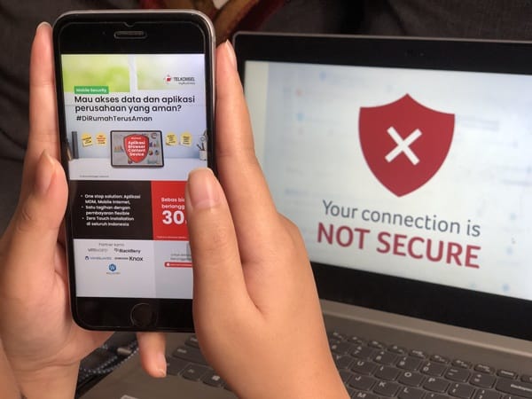Telkomsel Mobile Security Amankan Data Perusahaan Saat WFH
