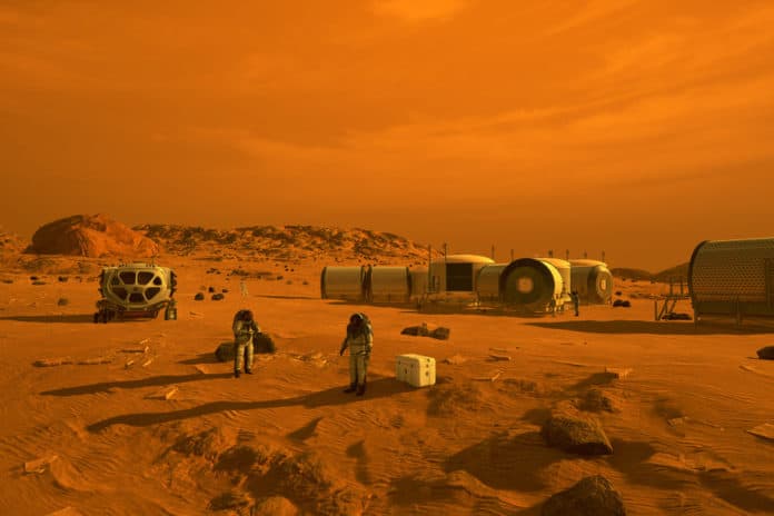 simulasi Mars