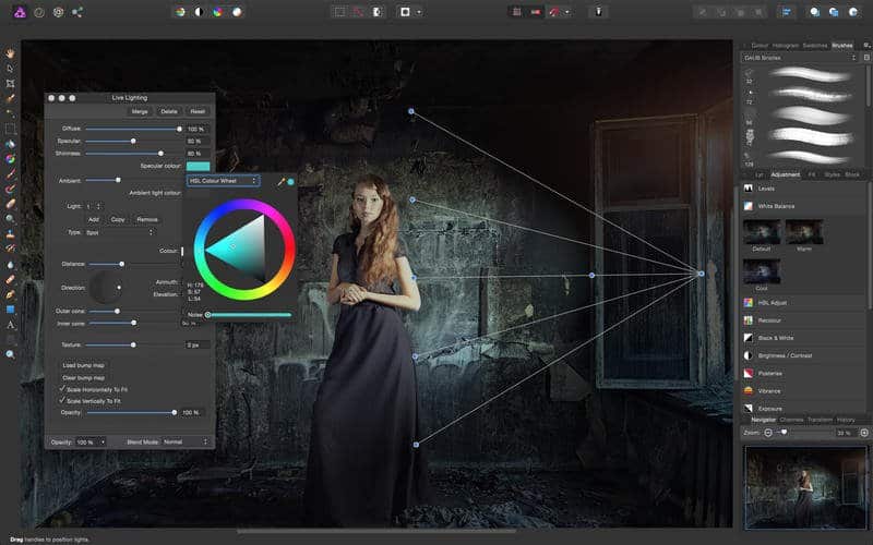 aplikasi mirip photoshop pc Affinity Photo