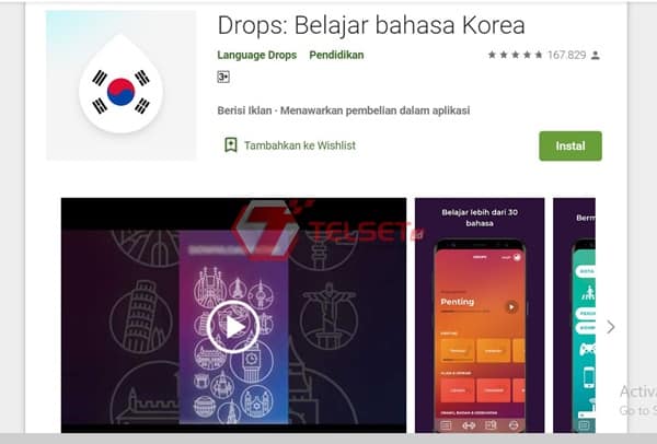 aplikasi belajar bahasa korea