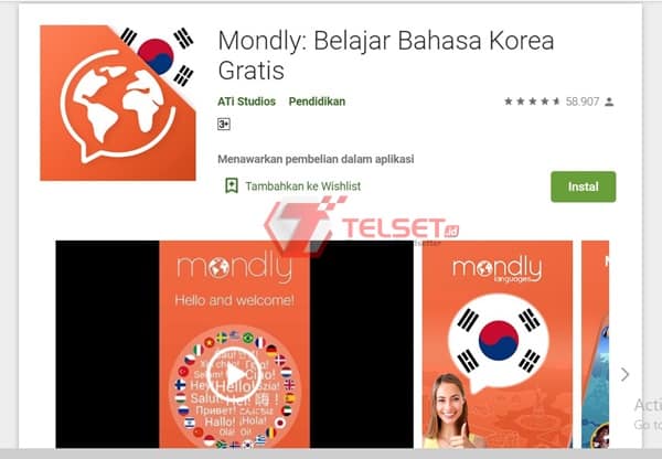 Aplikasi Belajar Bahasa Korea 