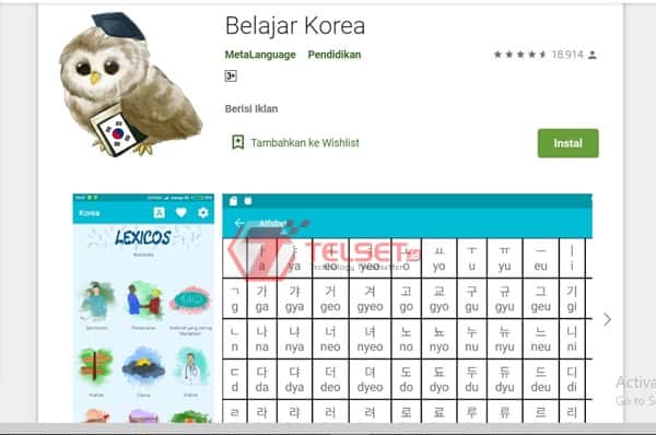 10 Aplikasi Belajar Bahasa Korea Android Terbaik 2020