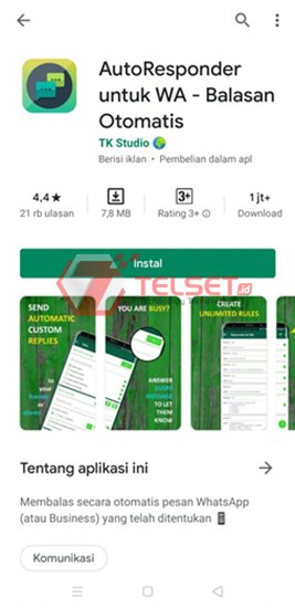 Balas WhatsApp Otomatis Android