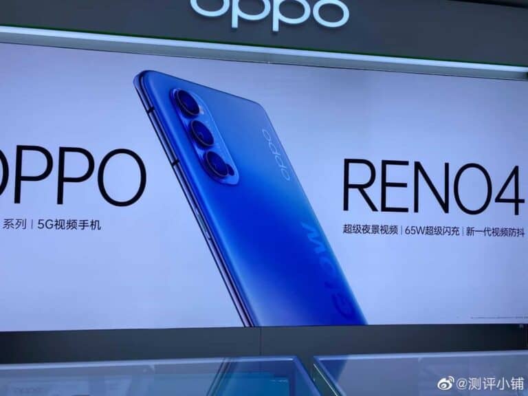 Bocoran Oppo Reno4 Terpampang Nyata di Dunia Maya