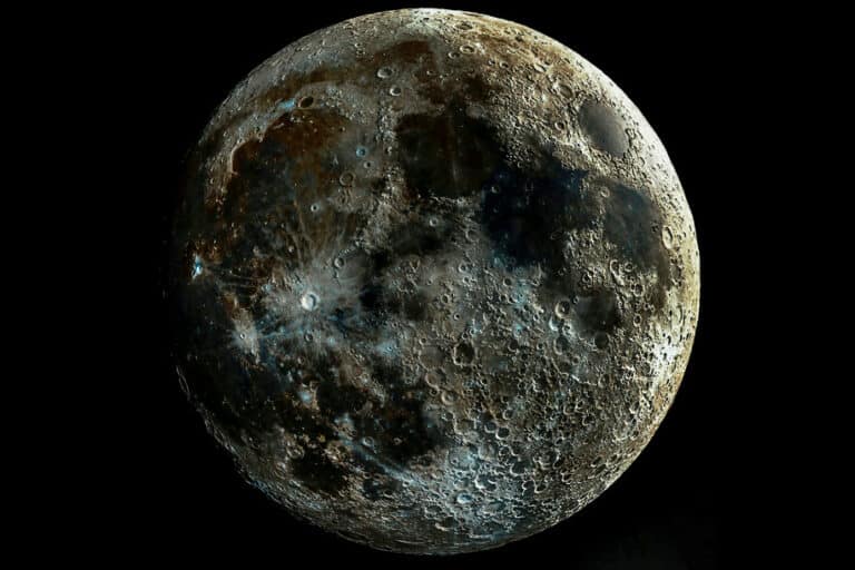 Foto Bulan Radiasi berbahaya