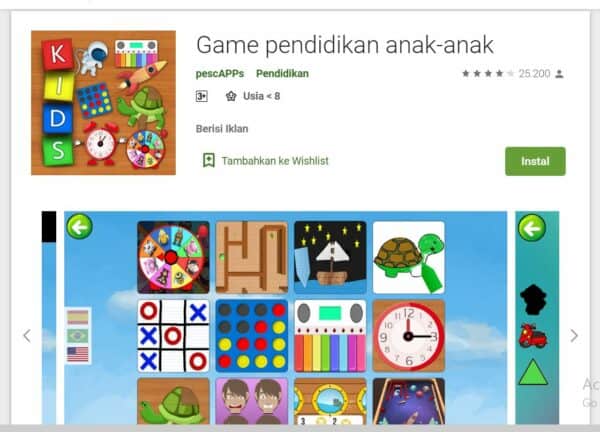 Game untuk Anak offline