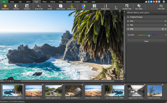 aplikasi seperti photoshop Photopad