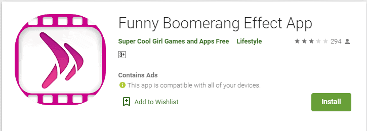 Aplikasi Boomerang terbaik