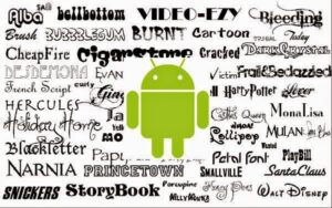 10 Aplikasi Font Android Keren Terbaik Gratis Download 