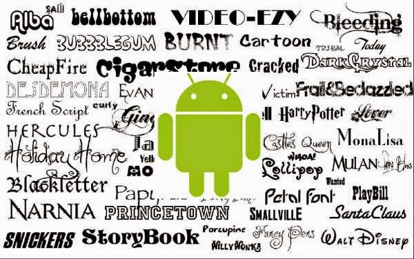 android font photoshop download windows