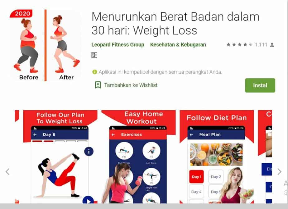 7 Aplikasi Program Diet 30 Hari Terbaik Android 2020