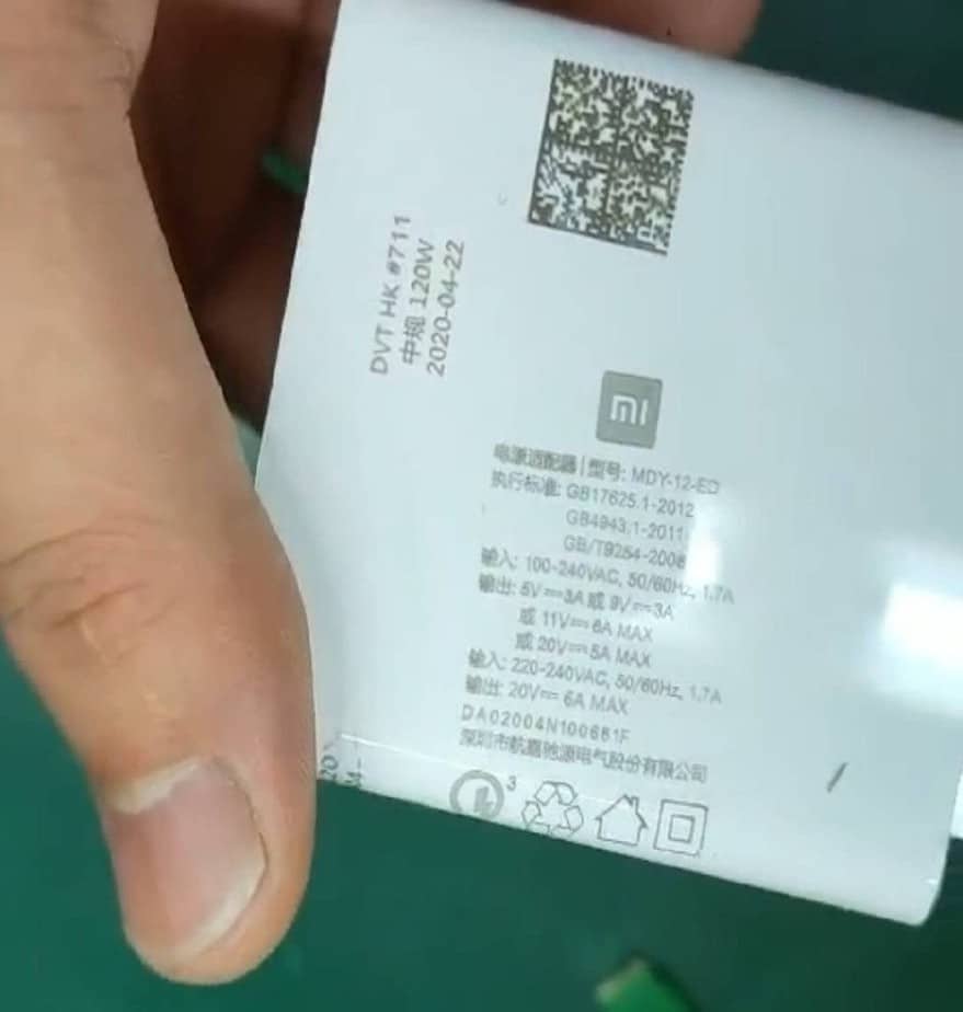 Charger Fast Charging Xiaomi 120W