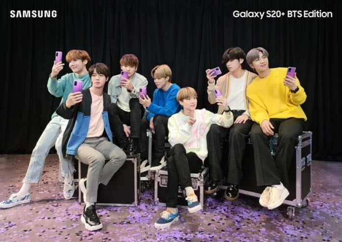 Samsung Galaxy S20+ BTS Indonesia