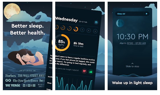 aplikasi sleep tracker Android