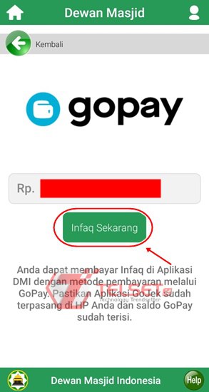 Infak Digital DMI Gopay