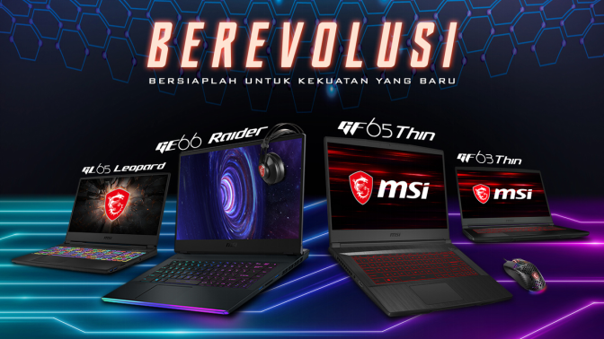 4 Laptop Gaming MSI Bertenaga Intel Gen 10 Tiba di Indonesia