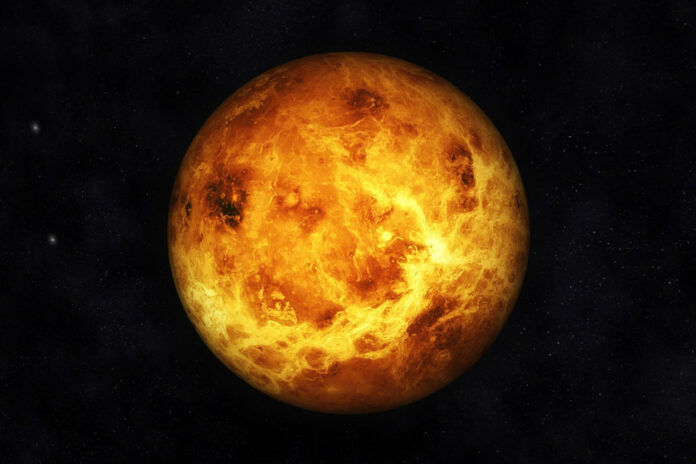 Gunung berapi planet Venus
