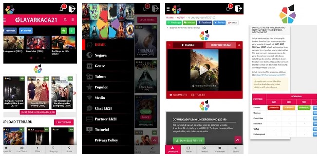 Aplikasi LK21 Play Store