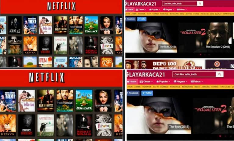 LK21 vs Netflix