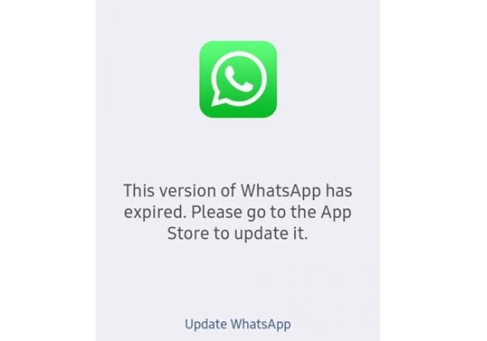 WhatsApp Expired