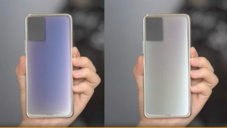 Smartphone Vivo berubah warna
