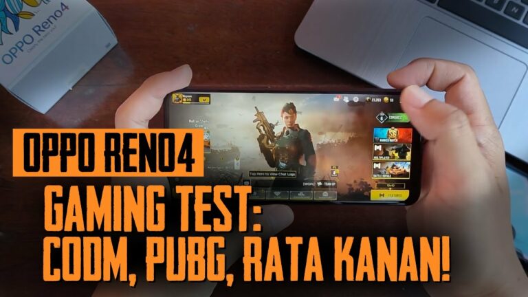 Oppo Reno4 Gaming Test: CODM, PUBG, Rata Kanan!