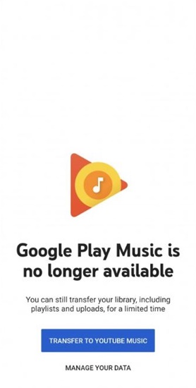 Google Play Music YouTube Music 