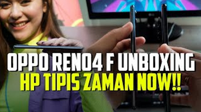 Oppo Reno4 F Unboxing: HP Tipis Zaman Now..!!