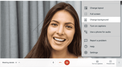 Cara Ganti Background Google Meet
