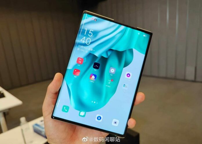 Oppo X 2021 Smartphone Layar Gulung